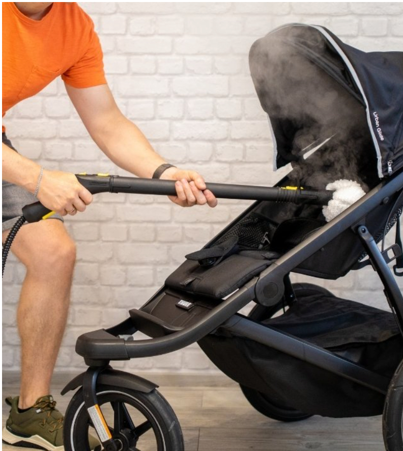 Professionelle Tiefenreinigung Kinderwagen